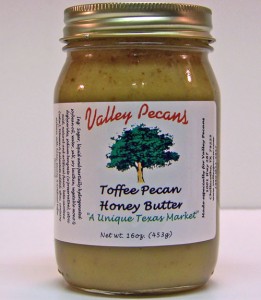 Toffee Pecan Honey Butter 16 oz.