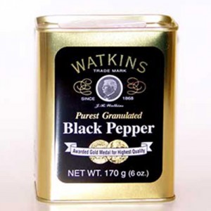 Watkins Purest Granulated (not ground) Black Pepper